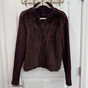Luxurious Chocolate Brown Teddy Jacket